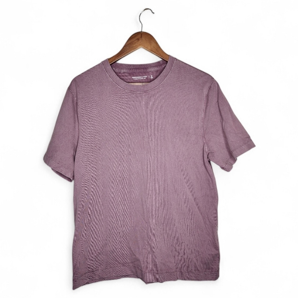 Abercrombie and Fitch Classic Polished Tee in Muted Purple Size M